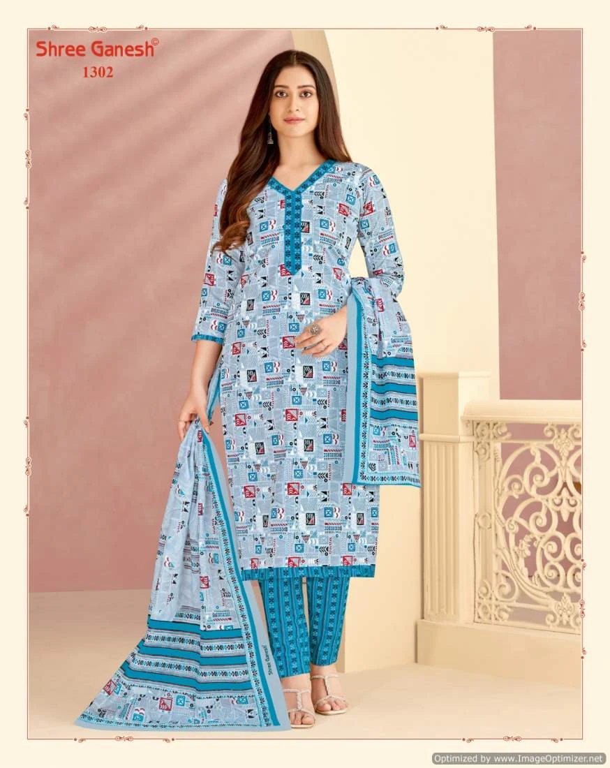 Shree Ganesh Vaani Vol 3 Cotton Wholesale Salwar Suit Catalog — Wholesale, MPA wholesale from Surat - Gallery Image 11